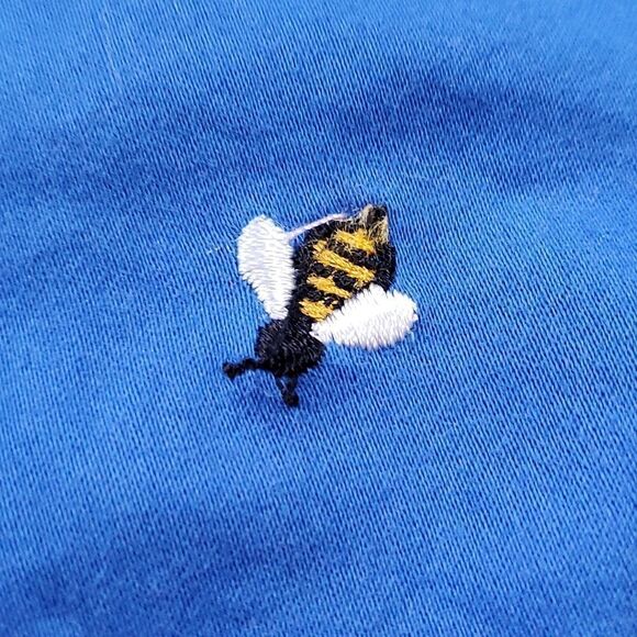☔️🔸️Jones New York Blue & Yellow Bumblebee Shorts Size 8 - Picture 3 of 8
